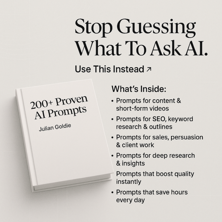 Stop Guessing What To Ask AI.