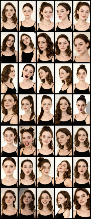 My latest AI influencer - LOVE this girl's vibe and consistency! 😍