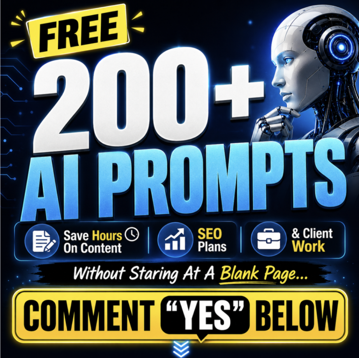 Get YOUR FREE 200+ ChatGPT Prompts 👇