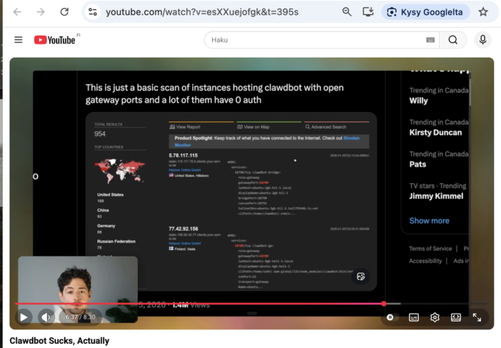 🚨 Clawdbot/Molt warning: open ports + no auth = token drain risk.