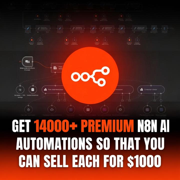 🚀Get 14,000+ Premium n8n AI Automation Templates