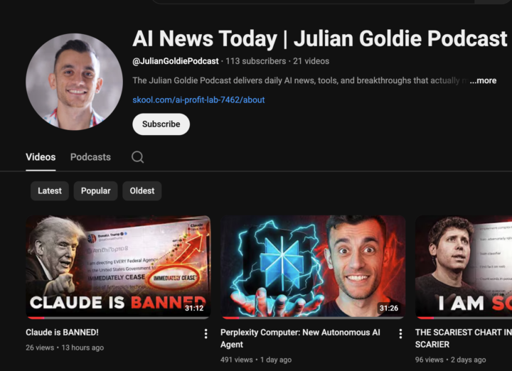 FREE Daily AI News Podcast!