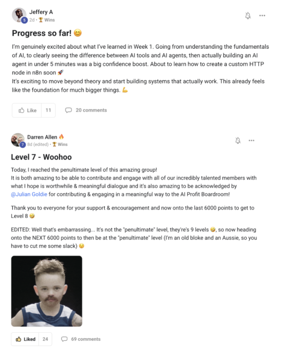 Weekly wins are stacking up fast.  