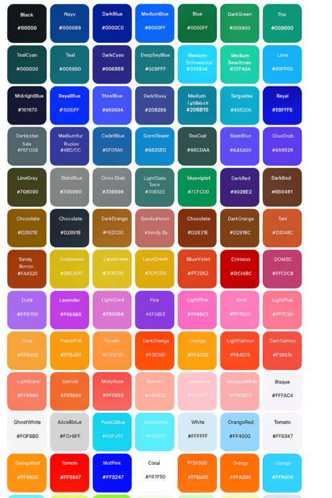 The Hex Palette