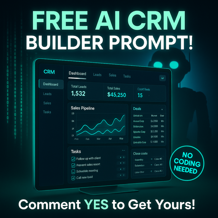 FREE "Build a CRM" Prompt That Actually Works!