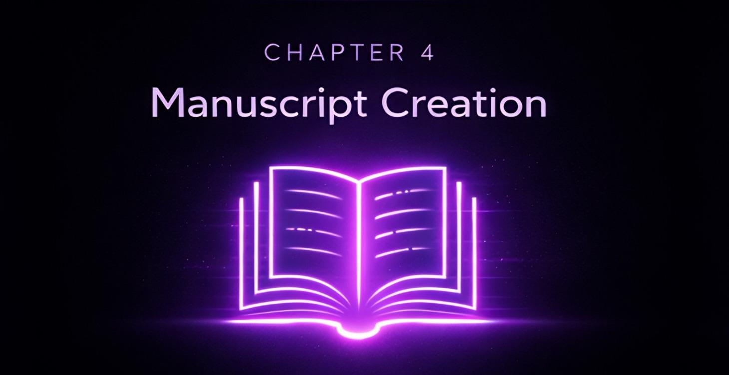 Chapter 4: Manuscript creation