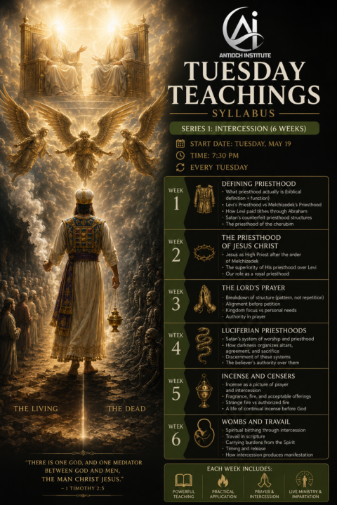 Intercession Syllabus 