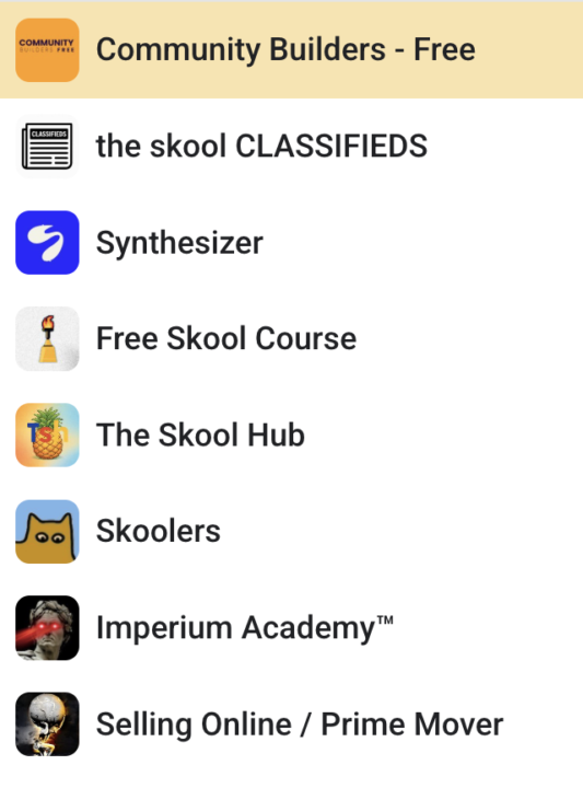 i ran out of groups to go thru