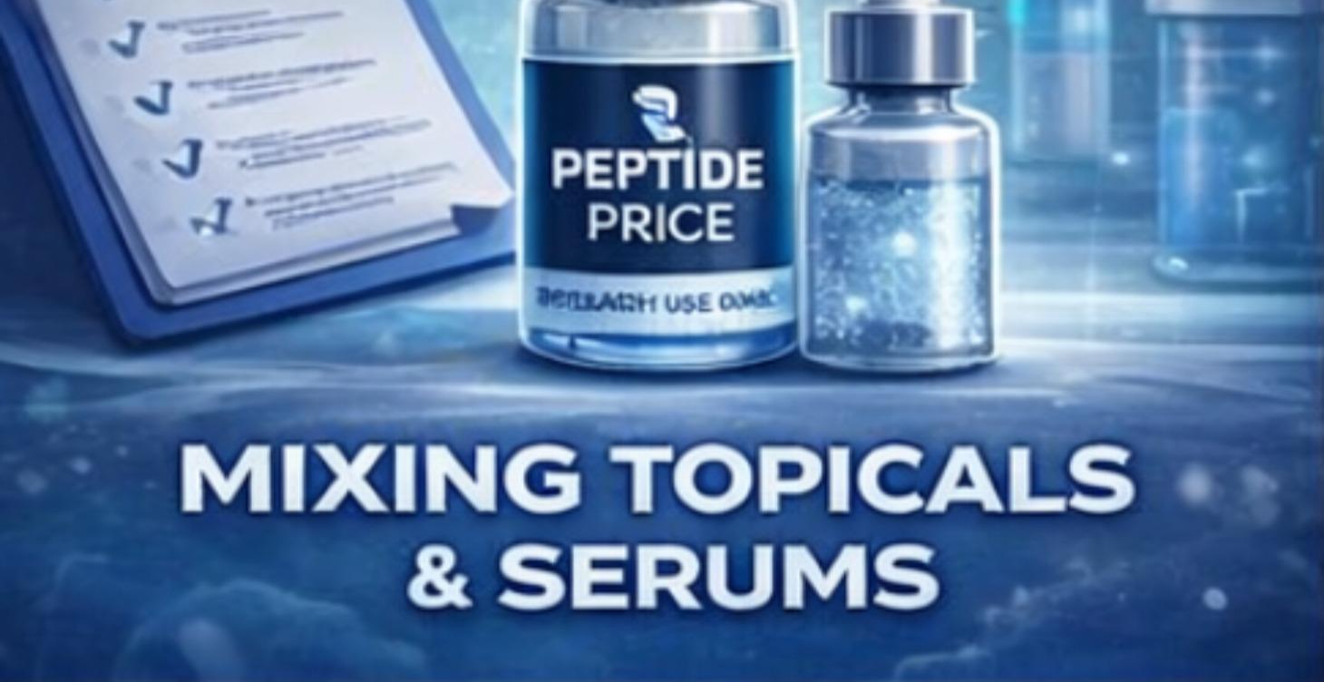 Mixing Topicals and Serums