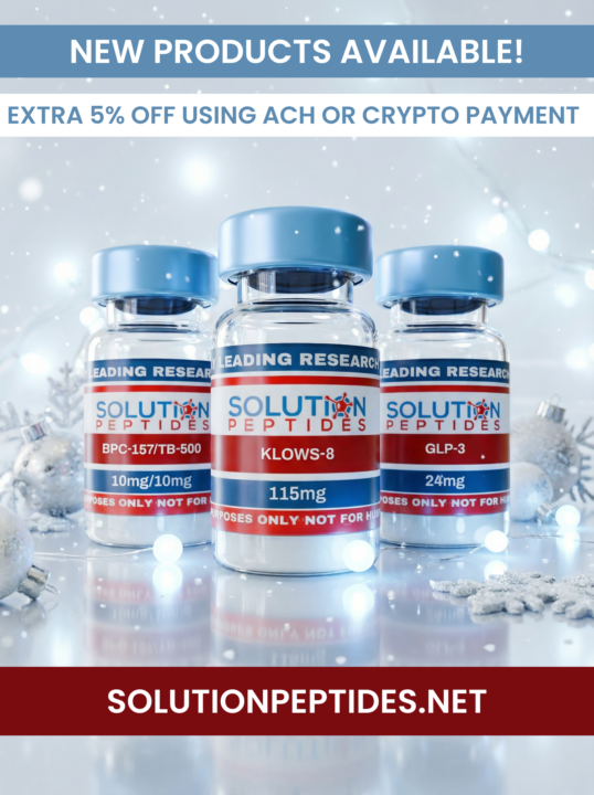 🚨 INSANE Christmas Deal: SS-31 at $1.59/mg + BOGO GLPs 🚨