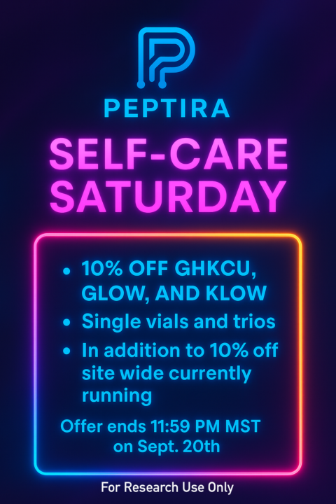 💅 PEPTIRA: SELF CARE SATURDAY - STACKABLE 30% OFF! 💅 