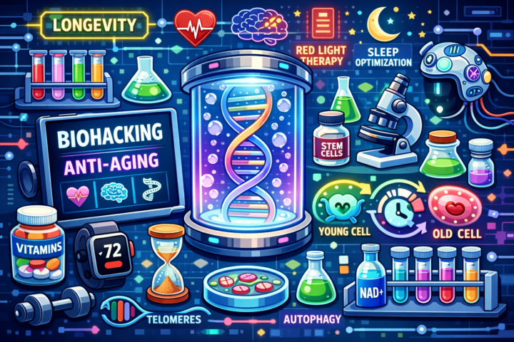 My 5-Peptide Longevity Stack (Full Breakdown)
