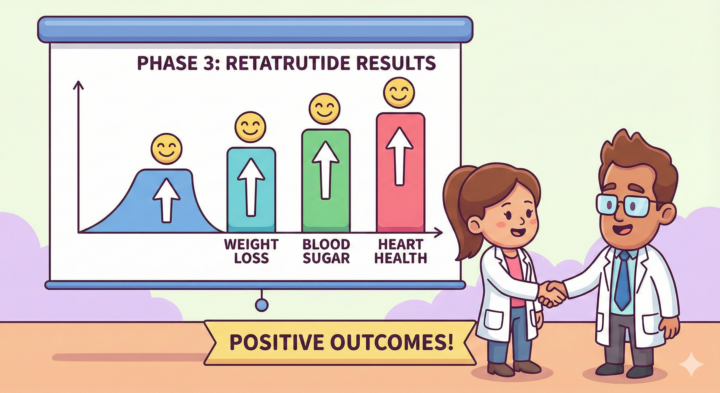Retatrutide Phase 3 Results: 28.7% Weight Loss + Inflammation Benefits 🔥
