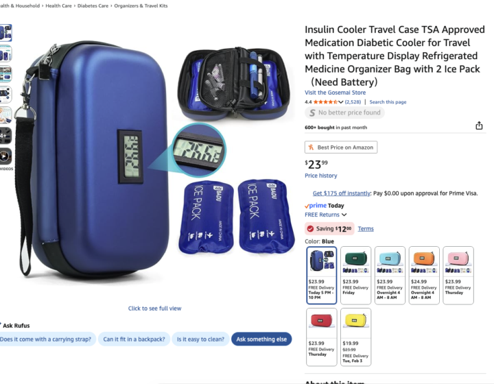 Another Insane Deal: Insulin Travel Cooler 12$ 🔥