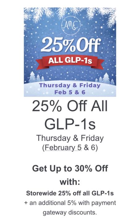 AMC Essentials GLP-1 Sale — Feb 5th–6th 🔥