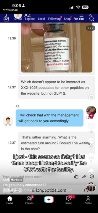 This Is Why I Preach COAs And Batch Numbers On Everything