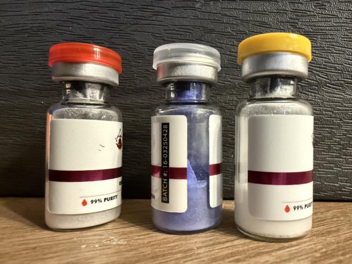 Same batch number different products?