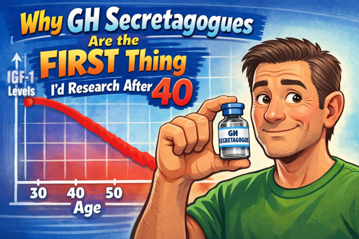Why GH Secretagogues Are the FIRST Thing I'd Research After 40 (or 30)