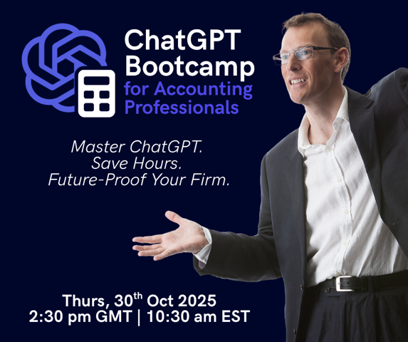 🚀 FREE ChatGPT Bootcamp for Accounting Professionals