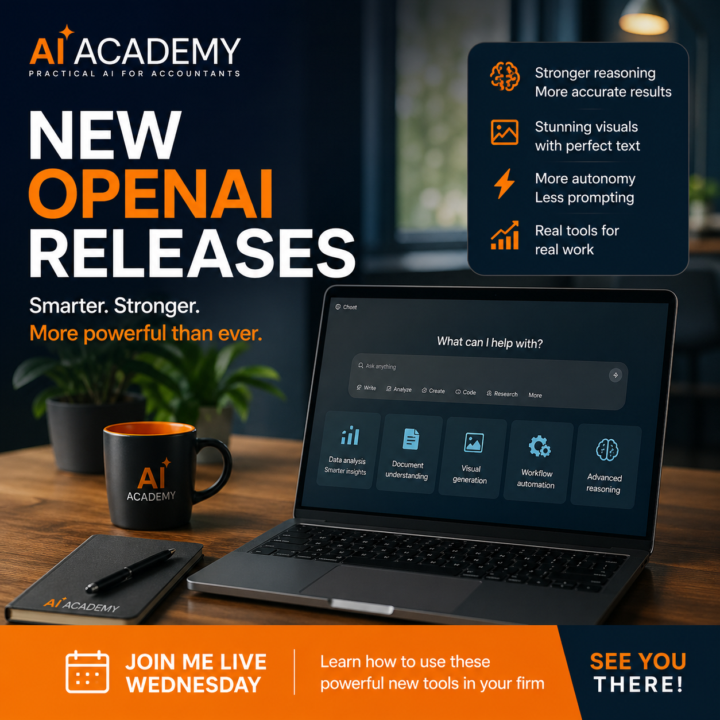 ⚠️ Accountants… you really need to pay attention to what OpenAI just released