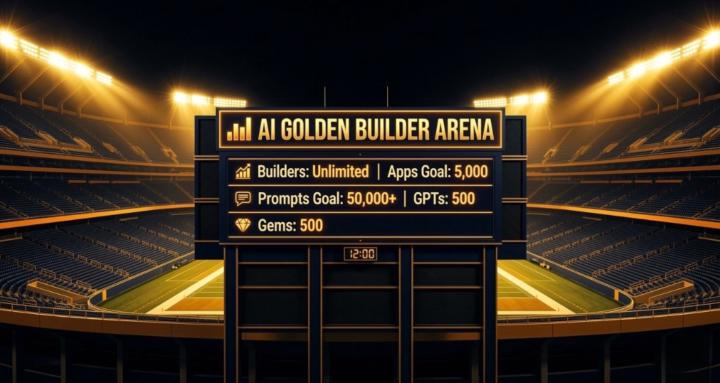 AI Golden Builder Arena