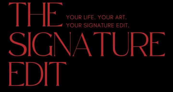 The Signature Edit 