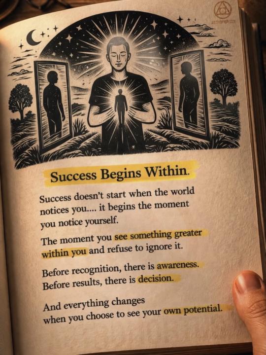 SUCCESS BEGINS WITHIN