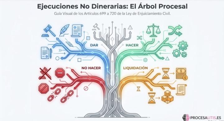 El árbol 🌳 de la Ejecución No Dineraria
