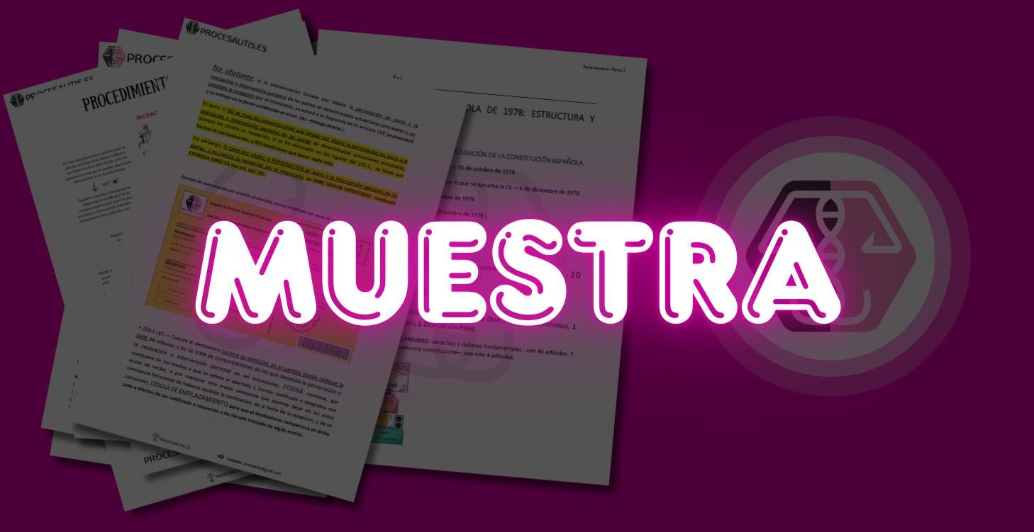 MUESTRA GRATUITA TEMARIO