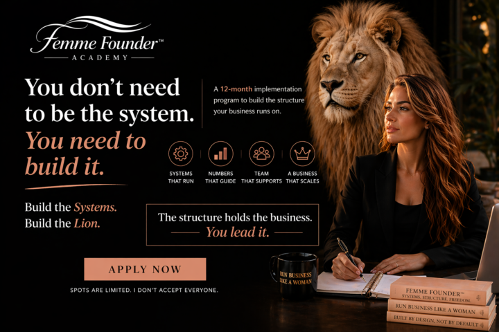 APPLY for Femme Founder™ Academy