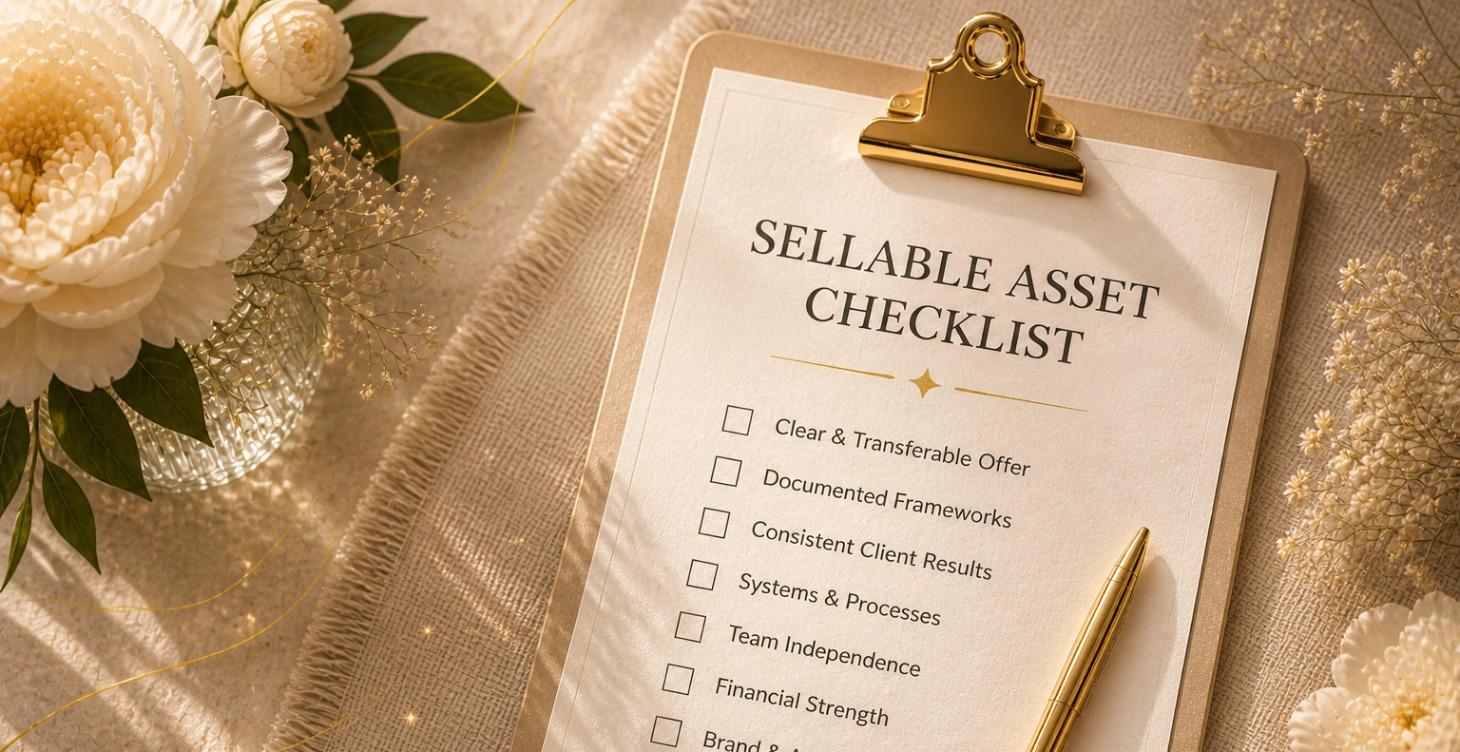 🎁 Sellable Asset Checklist