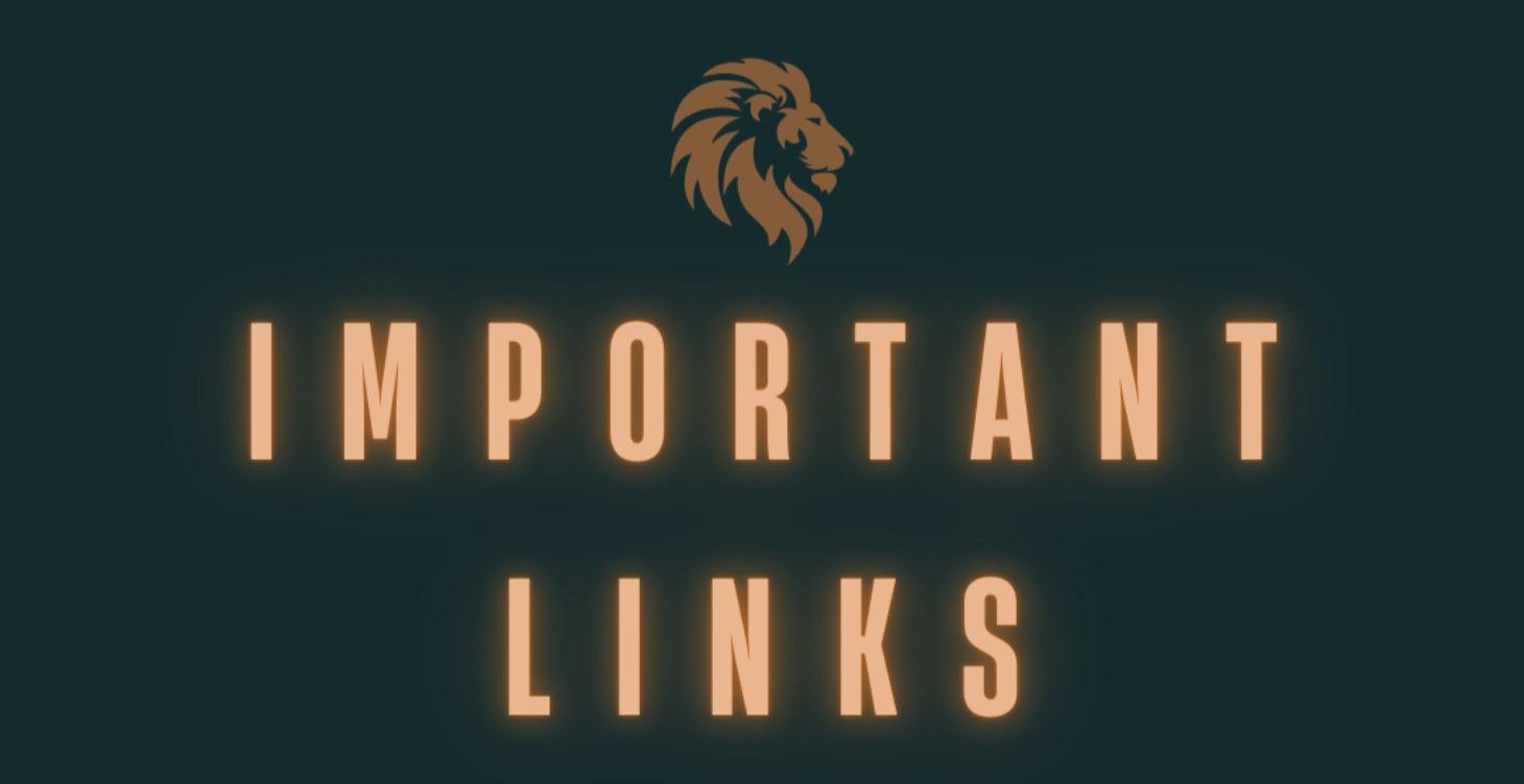 Important Links