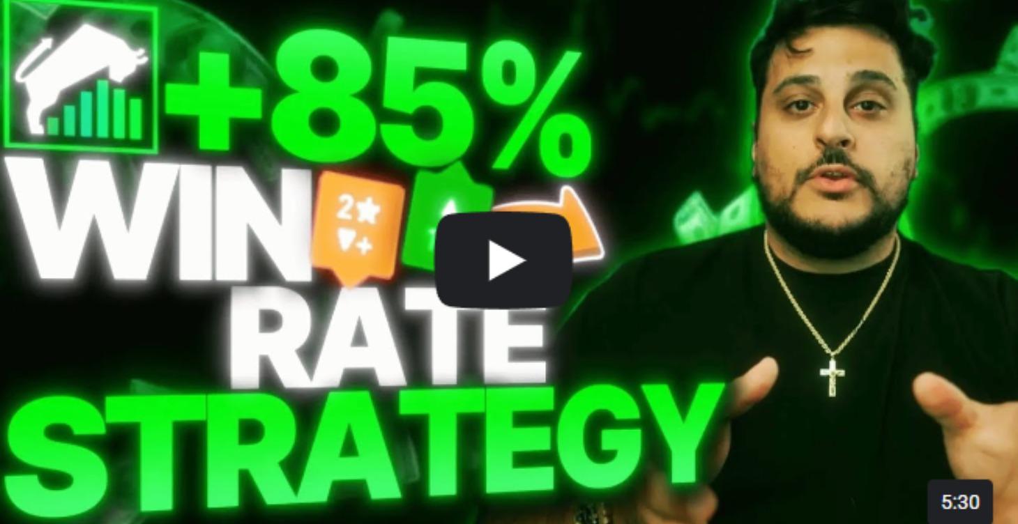 The 85% win rate trading strategy