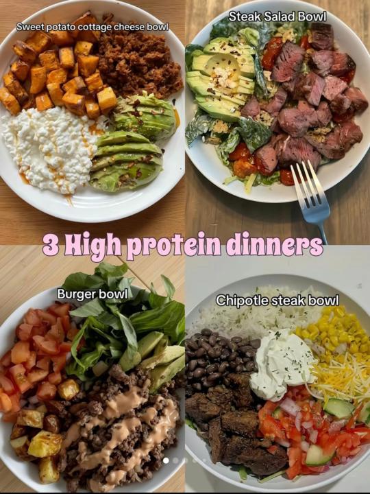 3 High Protein Dinners...healing isnt complicated 💥