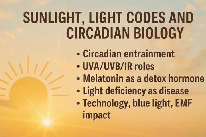 Sunlight, Light Codes and Circadian Biology