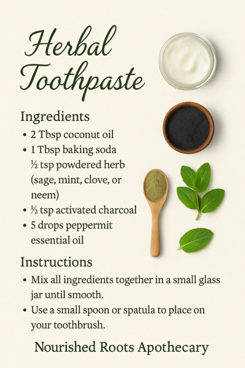 🌿Herbal Toothpaste🌿