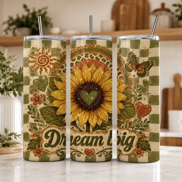 ✨ 20oz Skinny Tumbler Wraps Designed with Tumbler Spark 🍹 