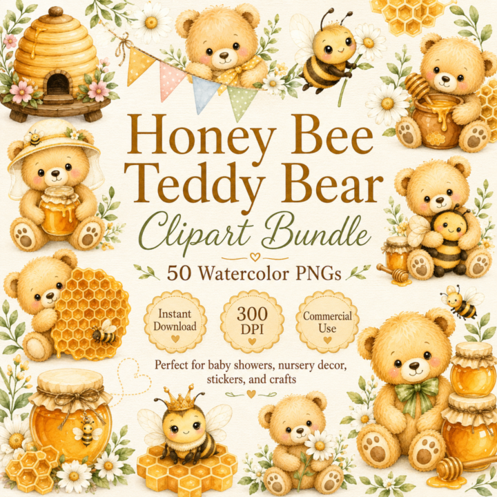 New Clipart bundle in my Etsy shop!
