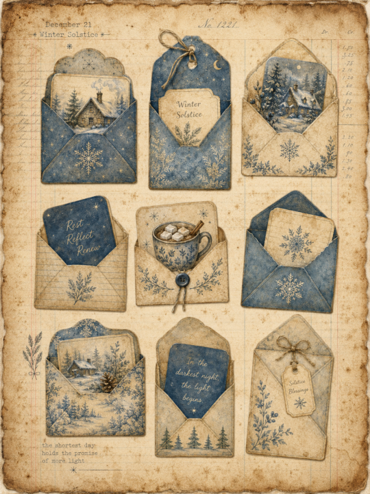 🧊 Final Junk Journal Test | I'm moving onto the Etsy SEO Tool 🪾 ⛄ 