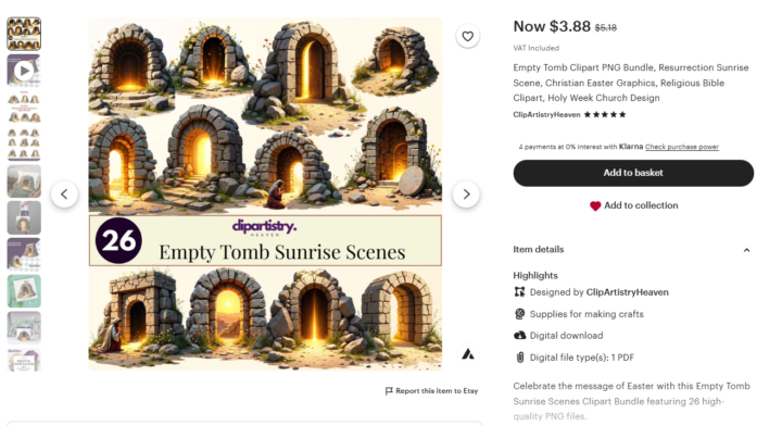 🚨 Easter Weekend Etsy Sale Alert! 🚨
