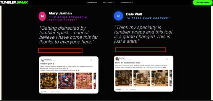🥳Update on the Tumblr Spark Landing Page 📺