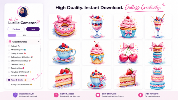 New bundle just dropped in the Vault… and it’s seriously adorable 😍🎀🍰