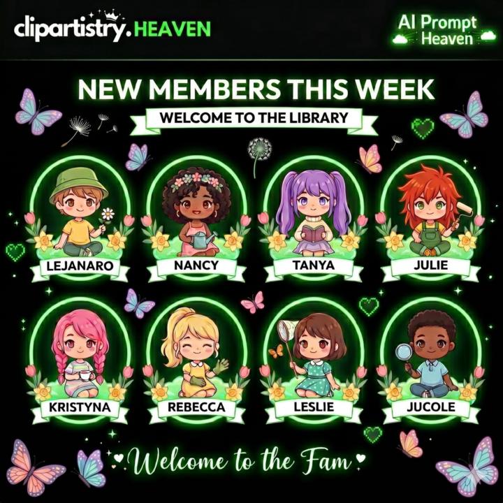 ✨ Let’s give a BIG warm welcome to our newest creative friends! ✨