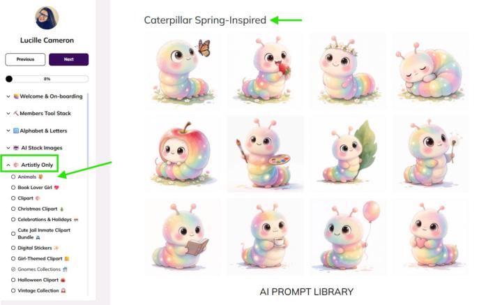 🐛🌻NEW DROP! Caterpillar Clipart Bundle Prompt Drop