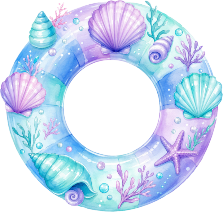 Mermaid Poolside Paradise