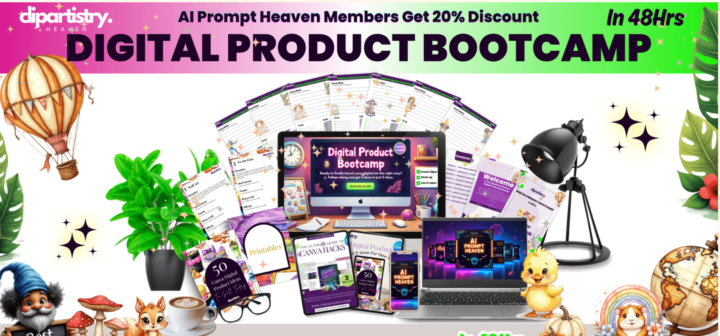 20% PROMO CODE | The Digital Product Bootcamp 💪🥾