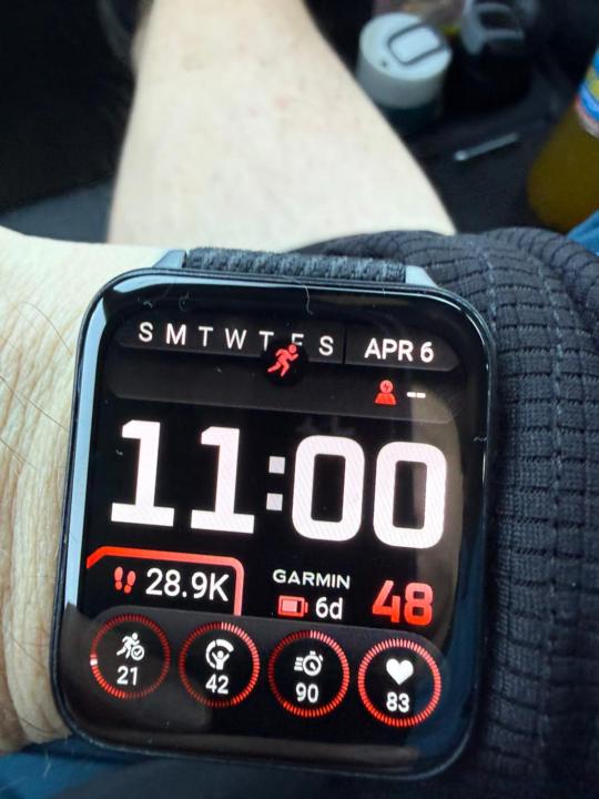Easter Monday workout 