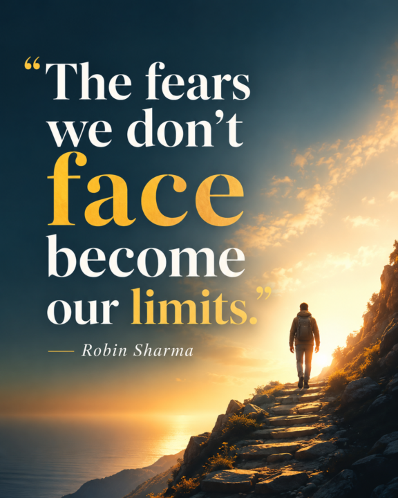 The Fears We Don't Face Become Our Limits