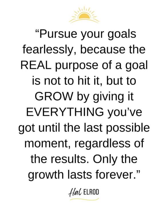 A little reminder for the week