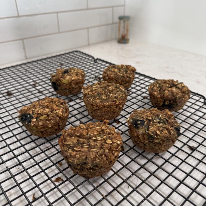 Blender Oat Muffins 